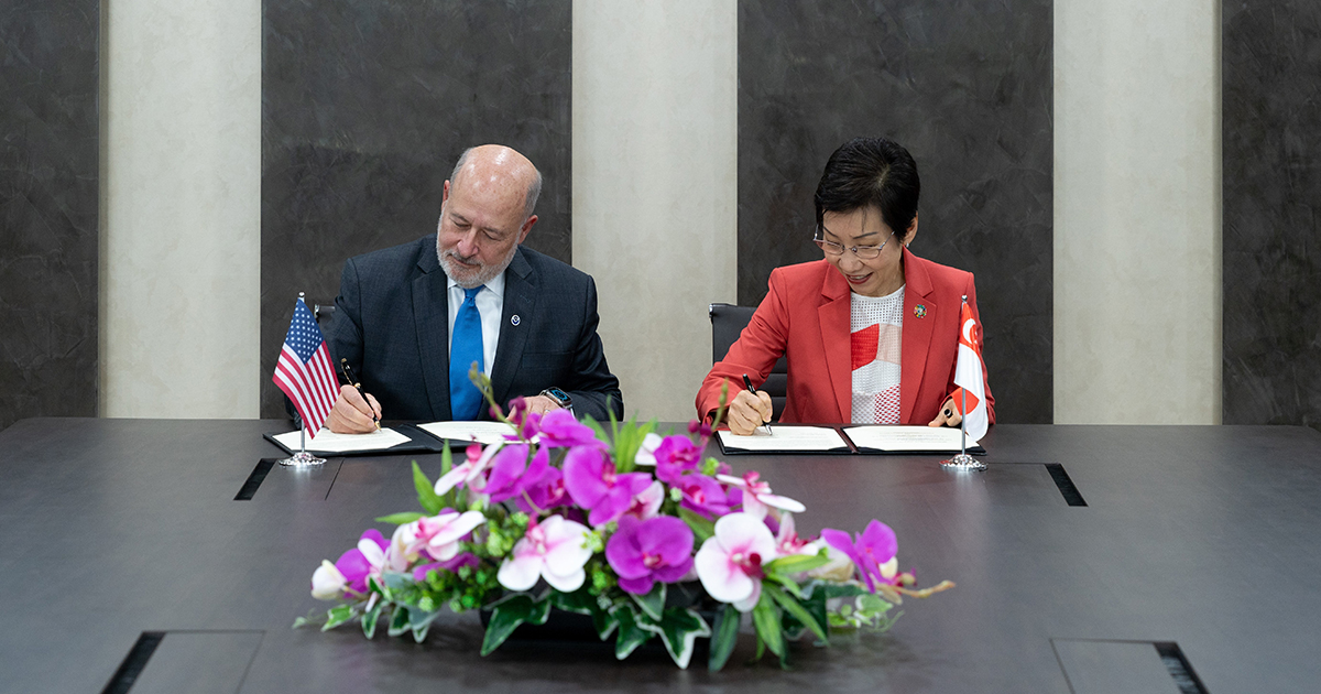 Singapore and the US Enhance Cooperation on Environmental and Climate Protection