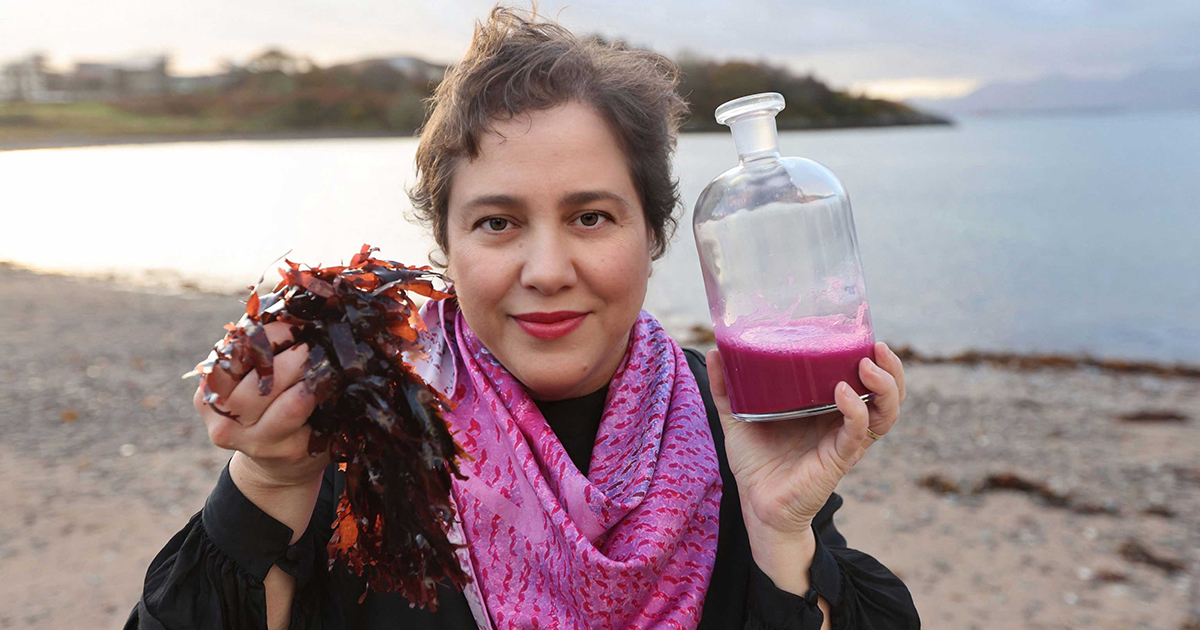 Seaweed Startup Helps Textile Makers Move Away from Synthetic Dyes