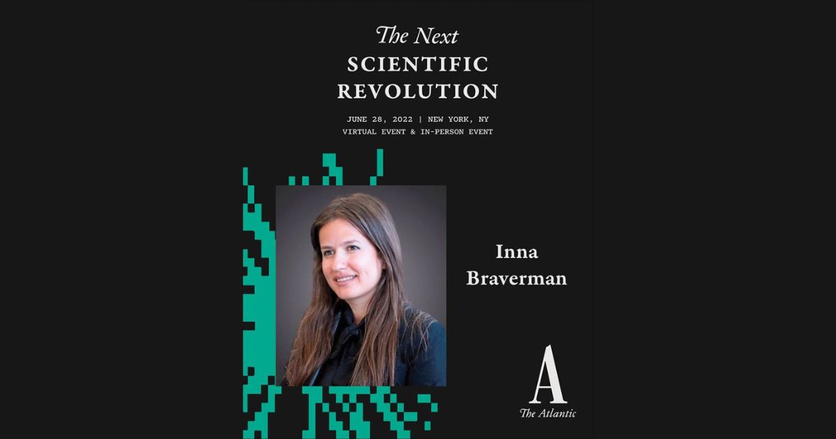 Eco Wave Power Founder and CEO Inna Braverman to Speak at The Atlantic’s “Next Scientific Revolution” Conference