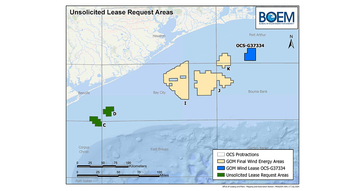 BOEM Releases Next Steps for Offshore Wind in the GoM