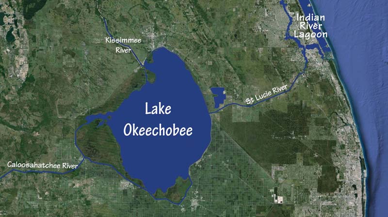 Okeechobee map