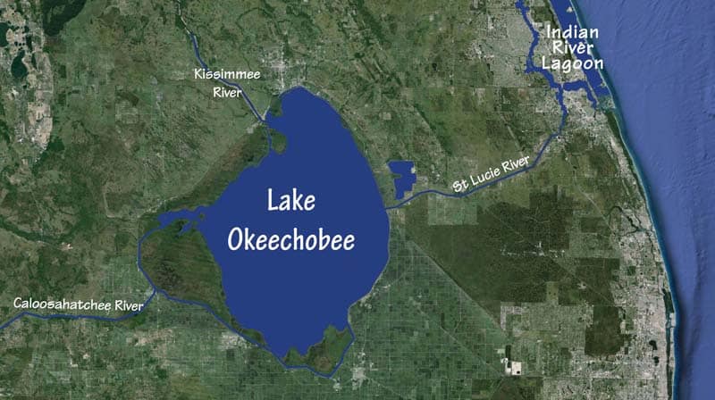 Okeechobee map