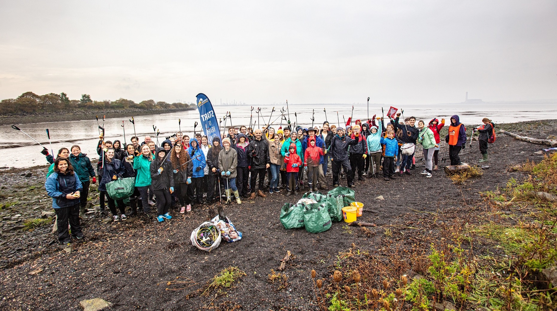 Kinniel Great British Beach Clean 2019 credit Marine Conservation Society 2