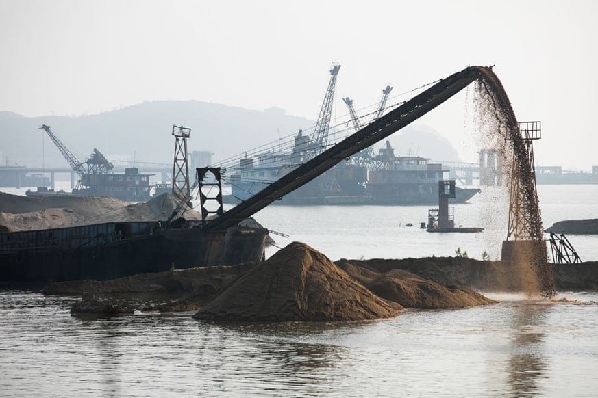 Sand Mine China