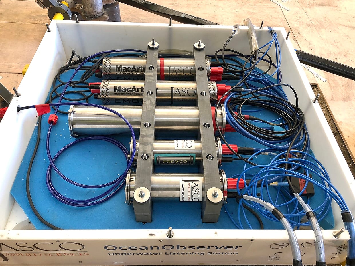 Telemetry System Installed in USL station 1