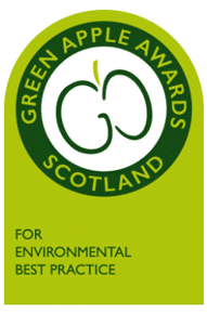 Green apple logo