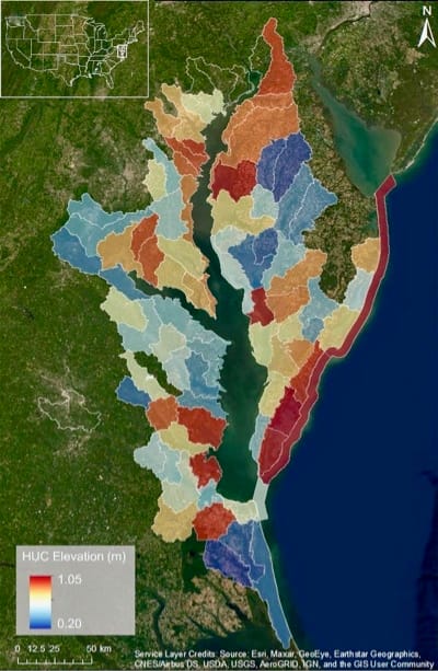 EM1 watershed elev 400