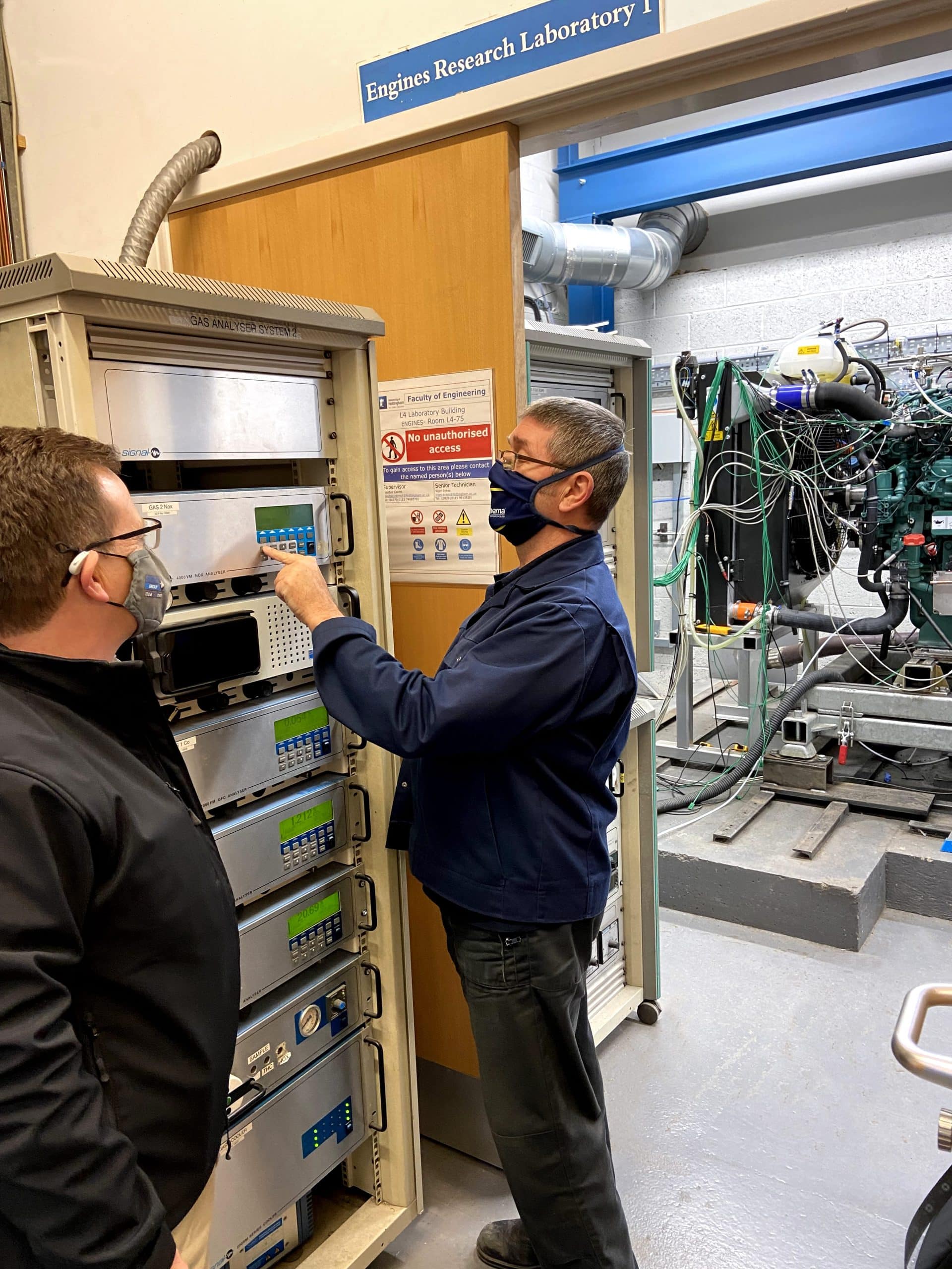 Engine Emissions Lab