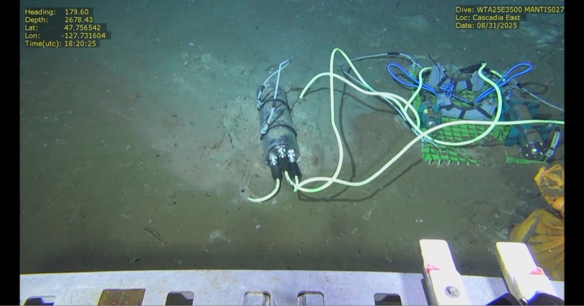 First Universal SMART Cable Sensor System Successfully Deployed at