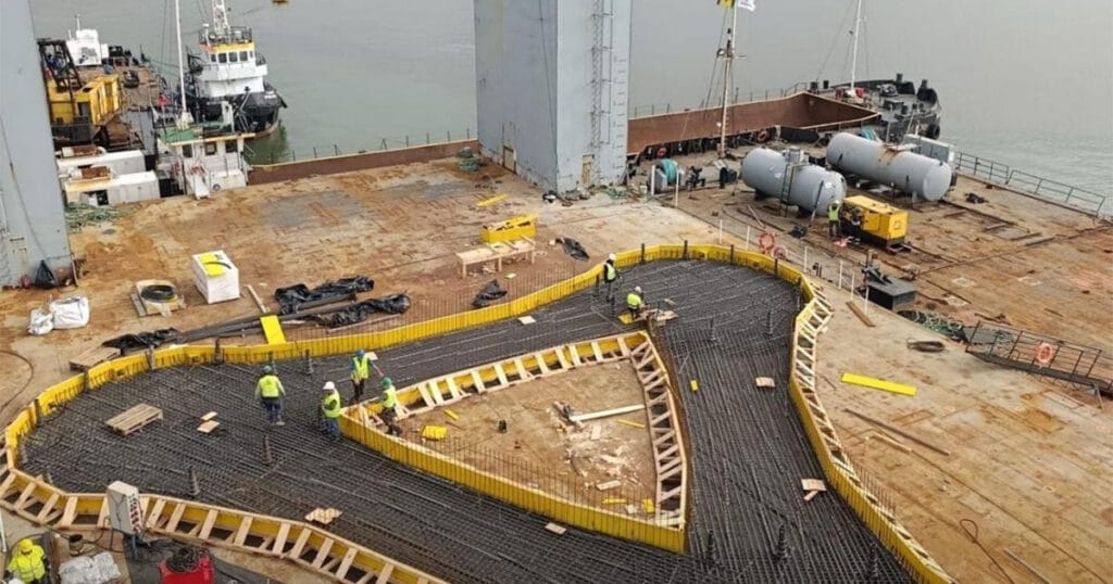 . Etermar Energia begins construction of the first small scale prototype of BayFloat.