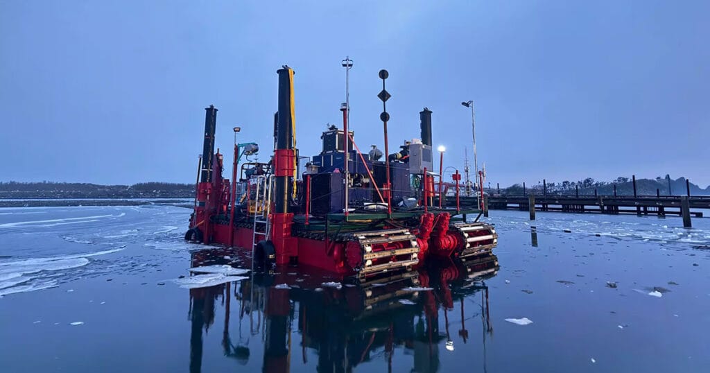Fugro’s amphibious buggy.