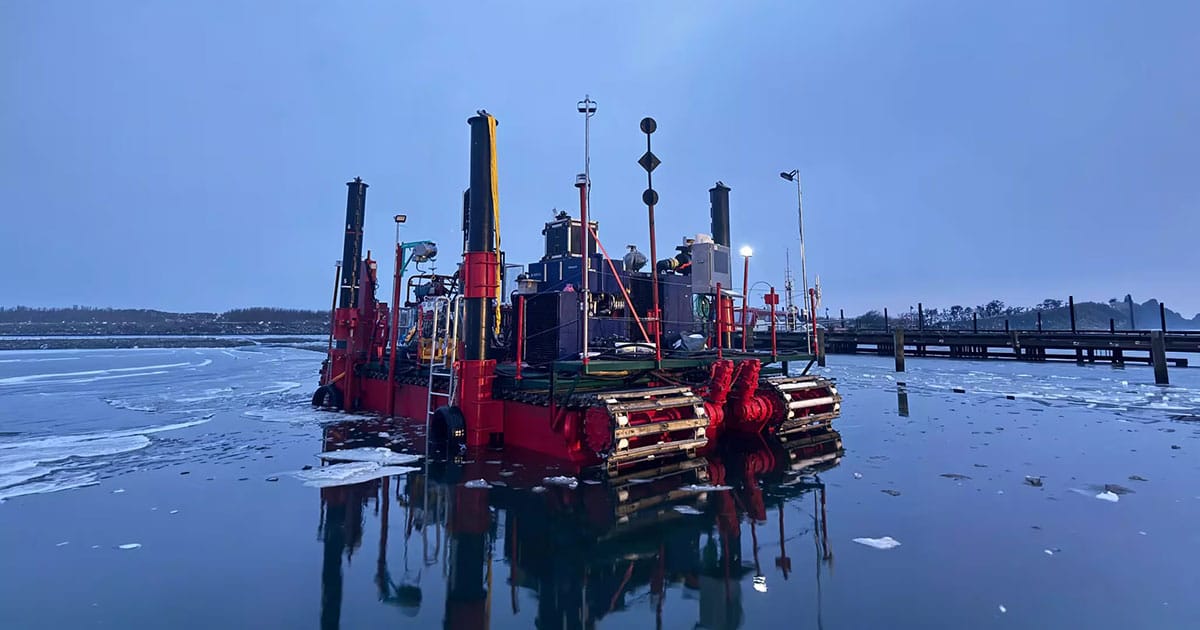 Fugro’s amphibious buggy.