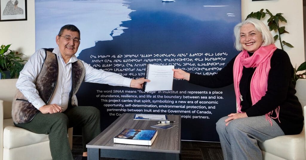 Minister Thompson met with the Qikiqtani Inuit Association in Iqaluit, Nunavut, on March 28, 2026.