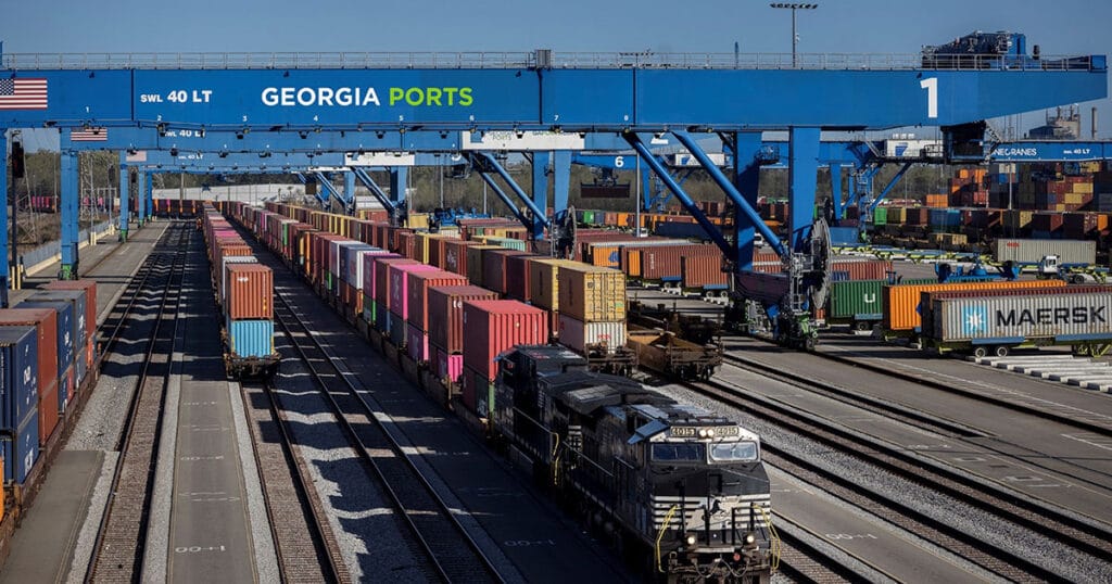 A new study from the Georgia Institute of Technology finds companies shipping goods to Atlanta, Memphis, and Nashville can lower costs and streamline supply chains by moving ocean cargo through the Port of Savannah.