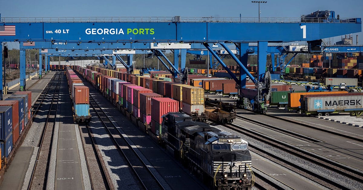 A new study from the Georgia Institute of Technology finds companies shipping goods to Atlanta, Memphis, and Nashville can lower costs and streamline supply chains by moving ocean cargo through the Port of Savannah.