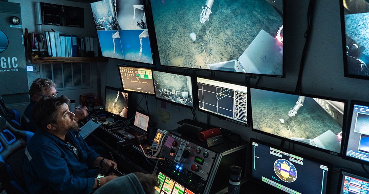 Earlier submissions included over 12, 000 seafloor images taken using Remotely Operated Vehicles which resulted in the identification of over 30,000 megafauna.