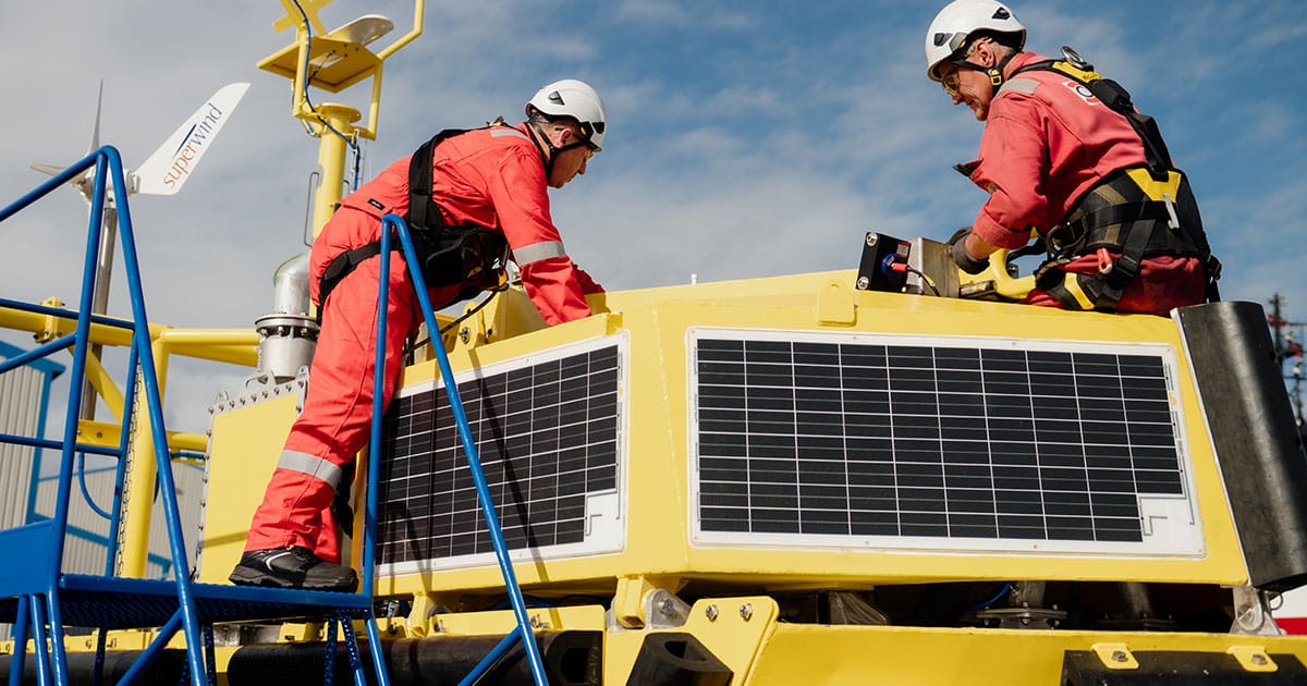 V LiDAR is the world’s most advanced floating LiDAR buoy system.