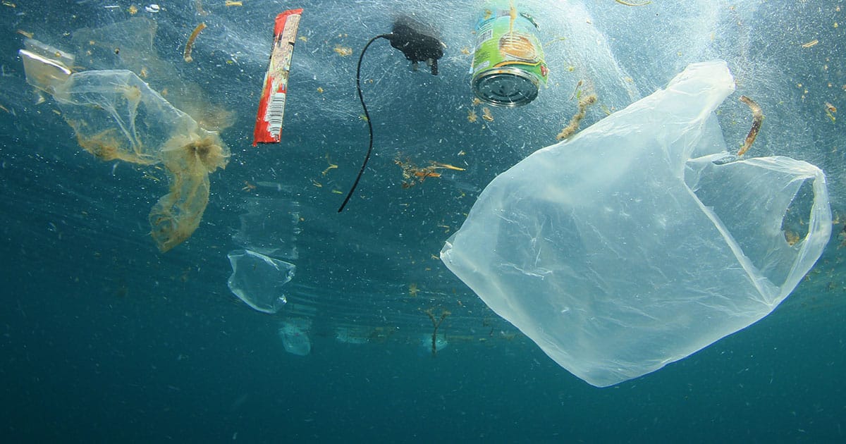 Micro Litter in the Ocean