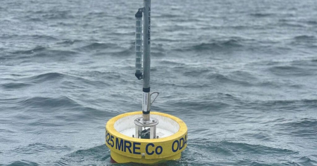 A SOFAR Spotter Buoy.