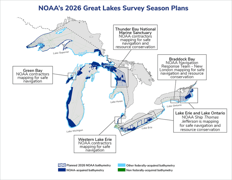 NOAA Ship Thomas Jefferson Returns to the Great Lakes - environment ...
