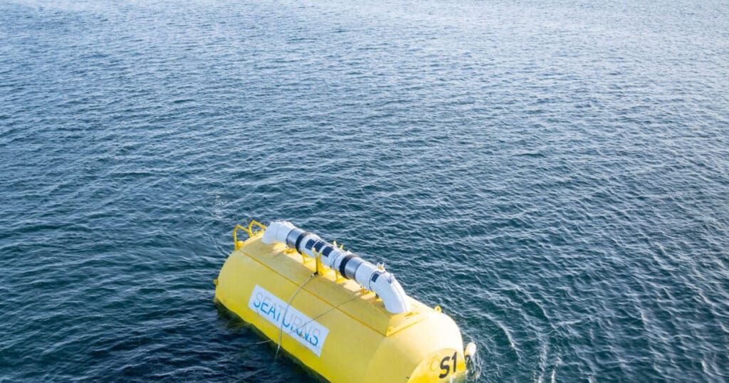Wave Energy Trial off France's Atlantic Coast