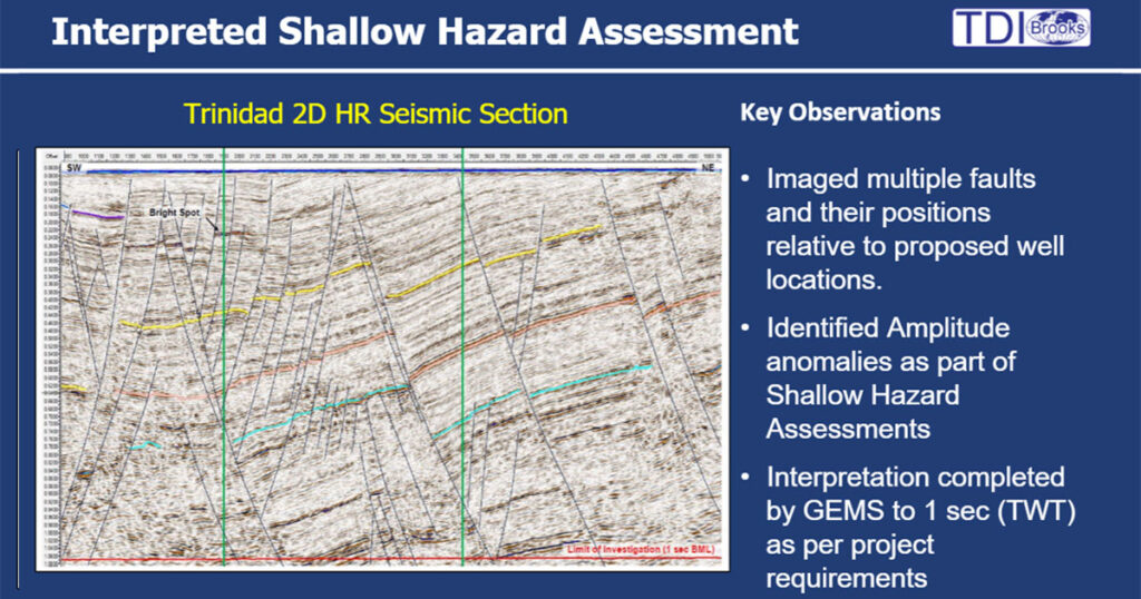 Interpreted Shallow Hazard Assessment