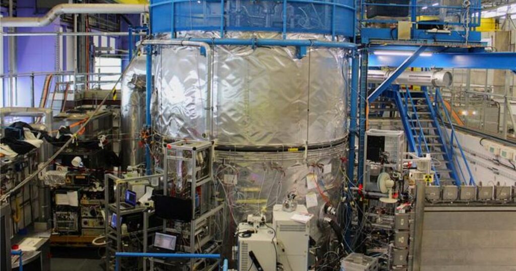 The study was conducted in the controlled environment of the CLOUD chamber in CERN (Image credit: Jiali Shen)