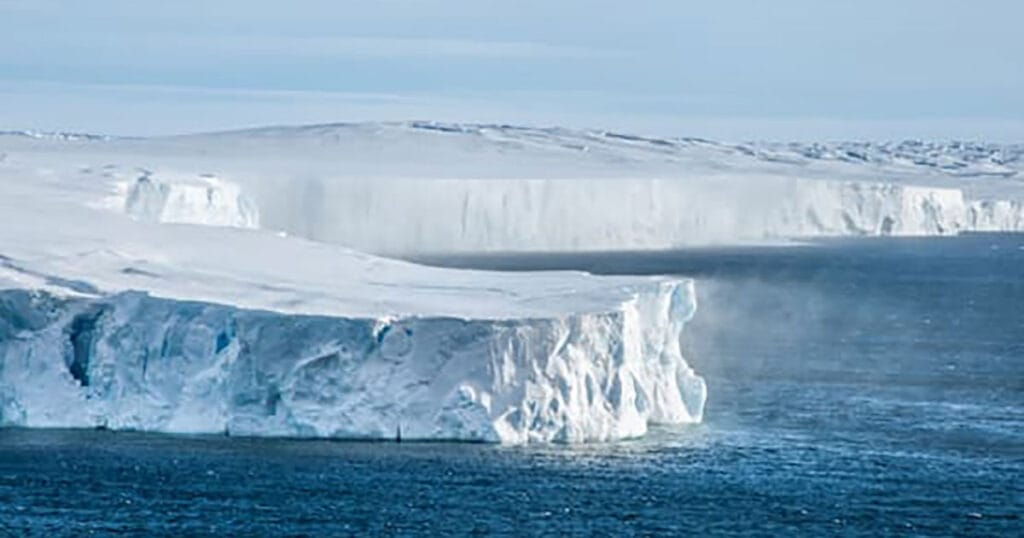 Vanderford Glacier.