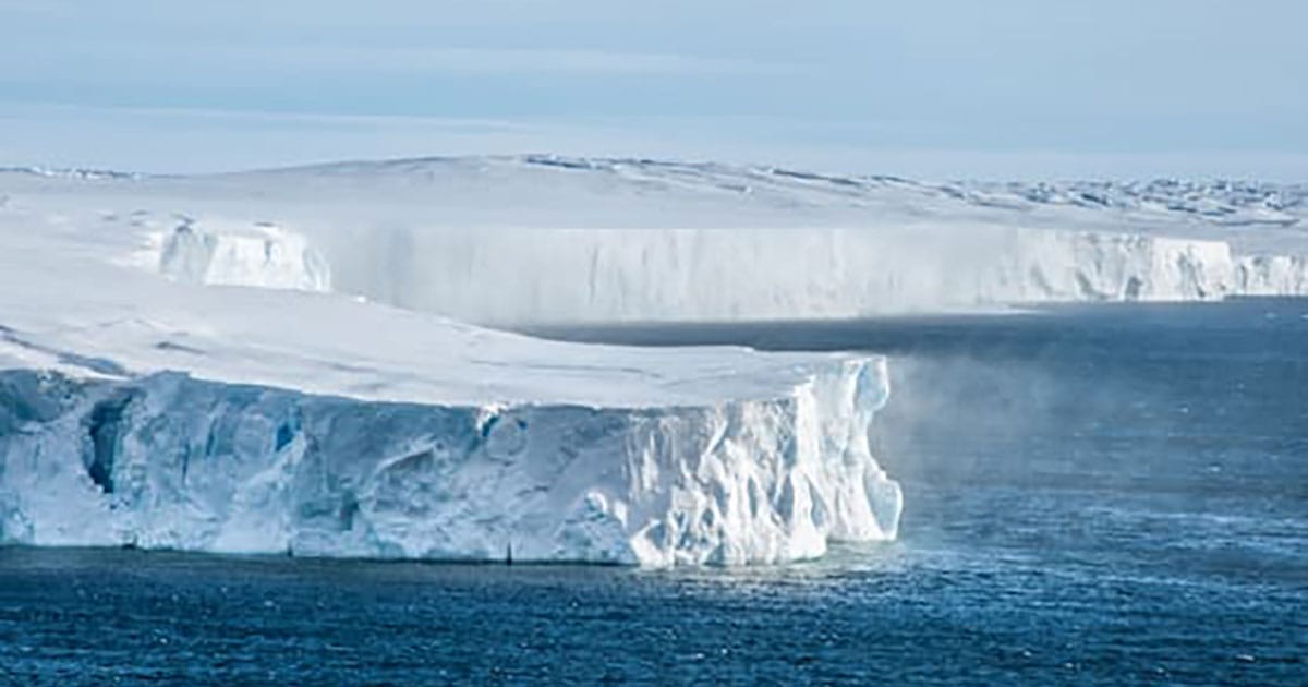 Vanderford Glacier.
