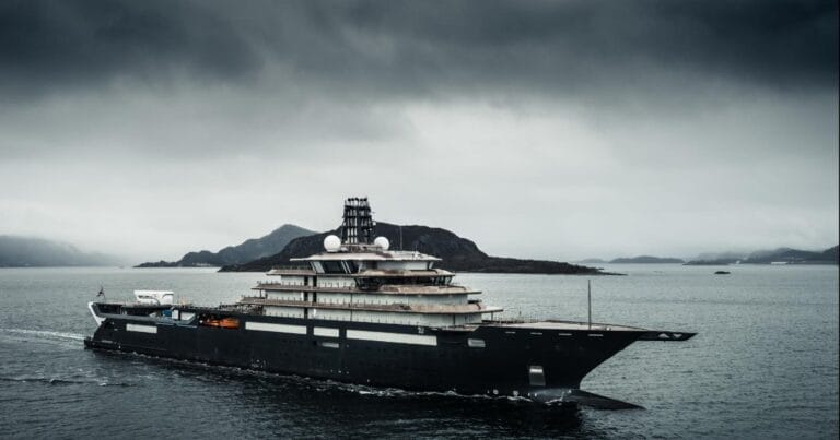 The brand-new REV Ocean research vessel. Photo: Guillaume Plisson