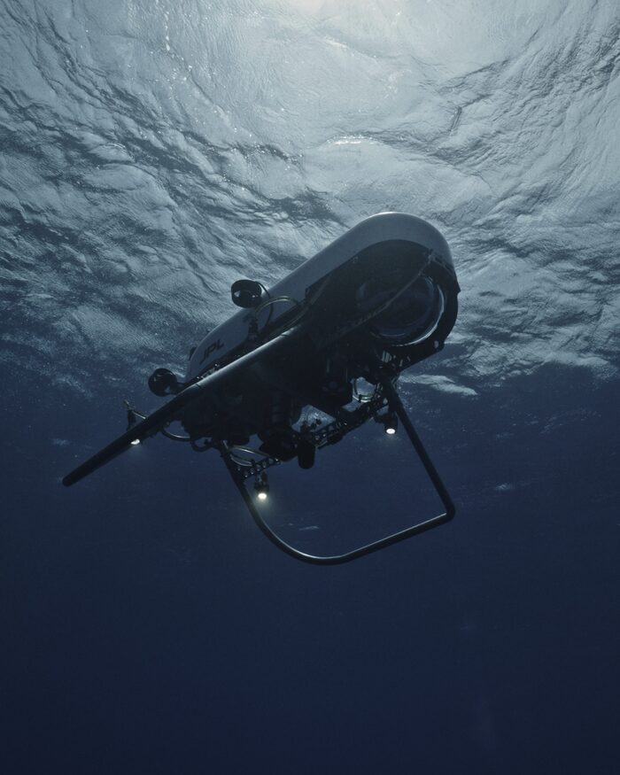 Deep Venture is the latest evolution of a new class of autonomous underwater vehicles (AUVs) designed to significantly expand deep-sea exploration. (Image credit: Luis Lamar, Woods Hole Oceanographic Institution)
