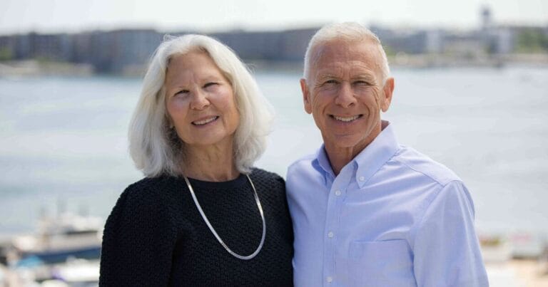 Kim Gassett-Schiller and Phil Schiller.