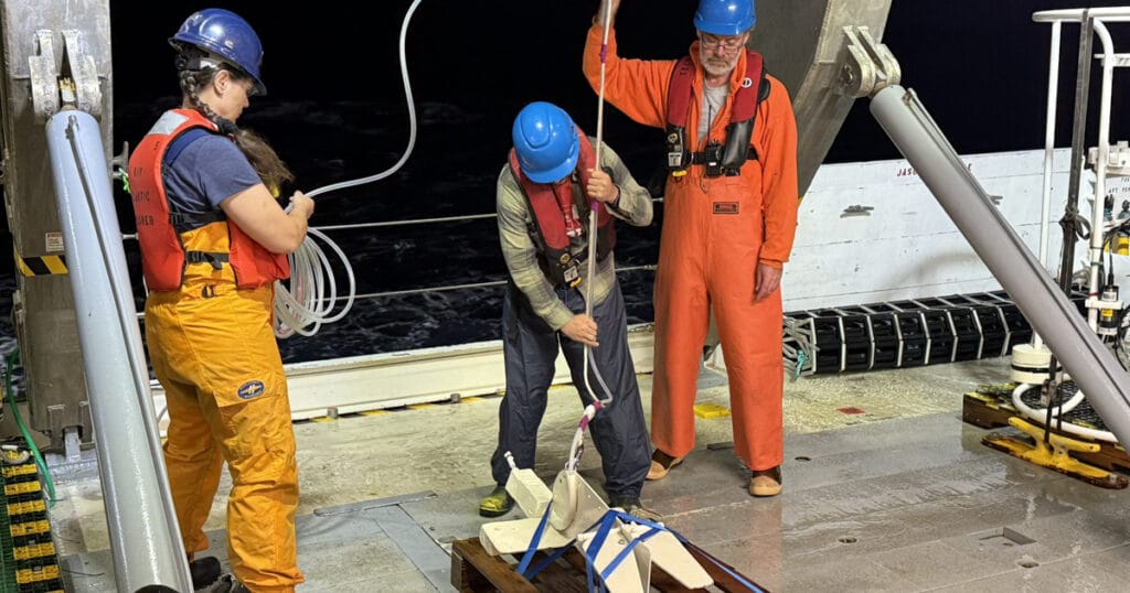 Bigelow Laboratory for Ocean Sciences researchers are conducting multi-season expeditions across the Sargasso Sea and Cape Verde. (Credit: Bigelow Laboratory for Ocean Sciences)