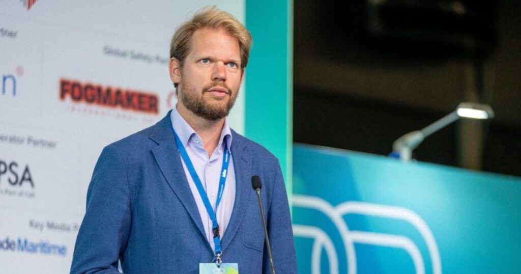 Sjoerd de Jager, Managing Director of PortXChange. (Image credit: PortXChange)