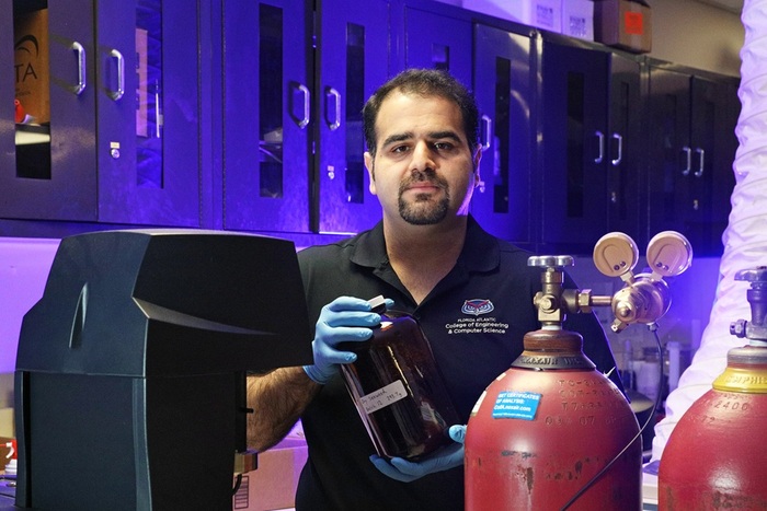 Principal investigator Masoud Jahandar Lashaki, Ph.D., an associate professor in FAU's Department of Civil, Environmental and Geomatics Engineering. (Image credit: FAU)