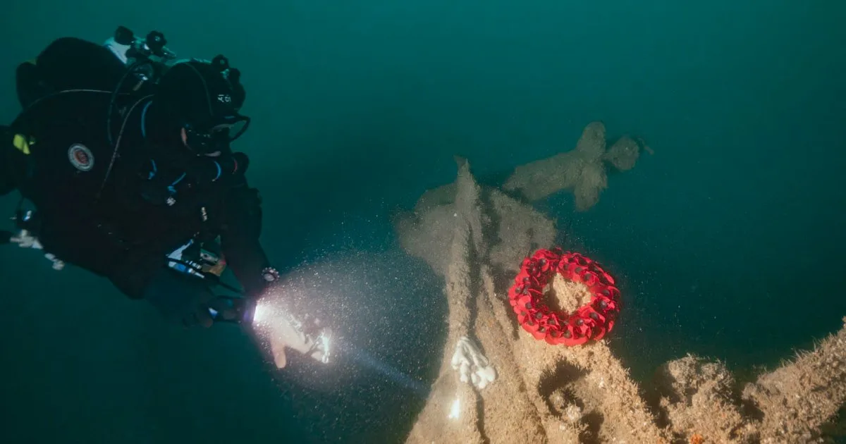 HMS Tiger Wreck Found in English Channel After 118 Years as UK ...