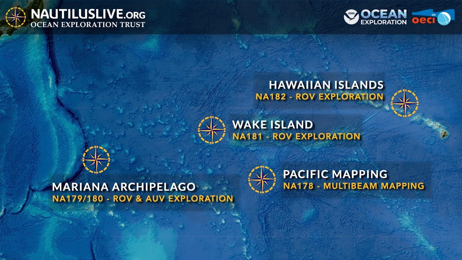 Wake Atoll is one of the most isolated land masses on Earth. (Credit: OET)