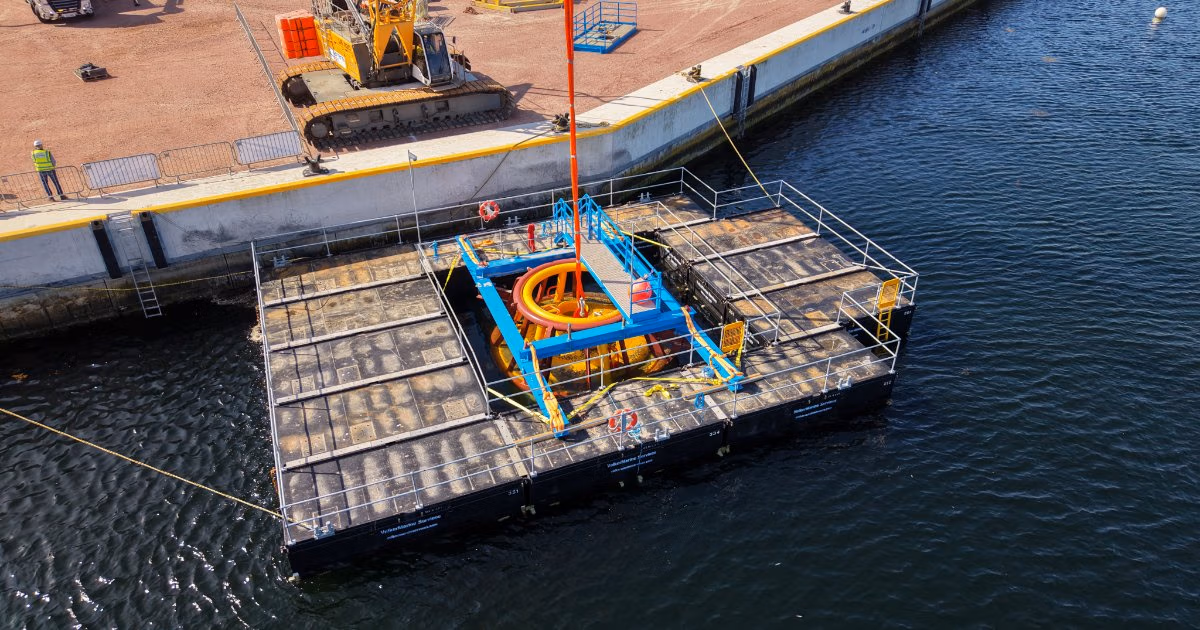 Encomara’s Squid connection system is ready for commercialization following successful inshore trials at Ardersier Port. (Image credit: Encomara)