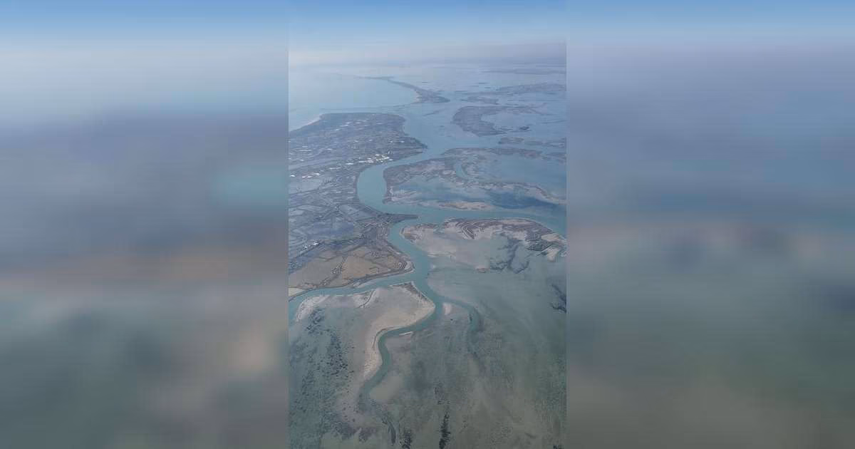 Aerial image of Venice Lagoon. (Image credit: S. Ongaro)