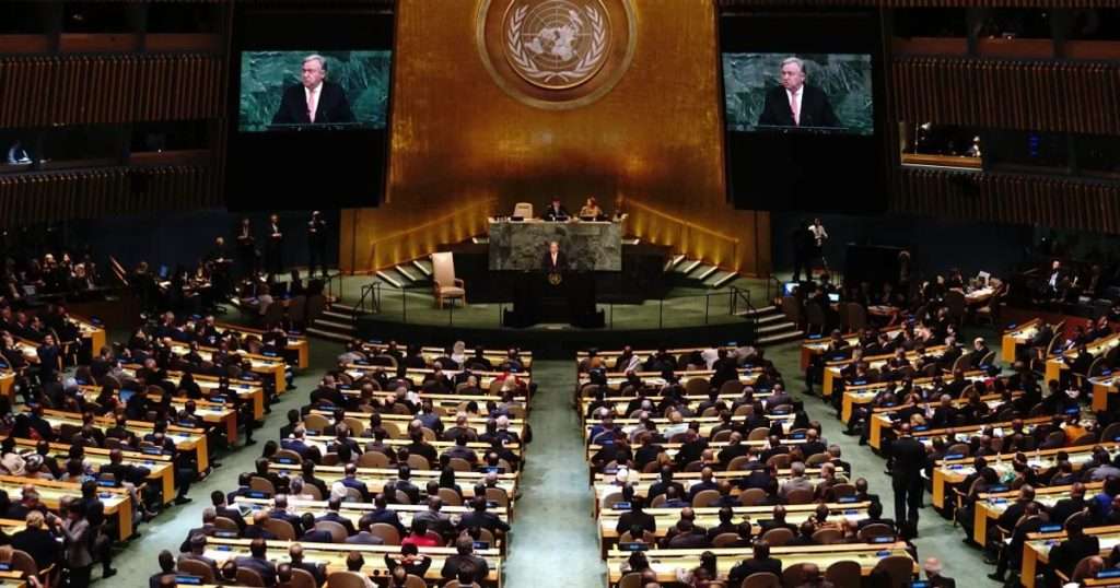 Delegates at UNGA. (Image credit: IOC UNESCO)