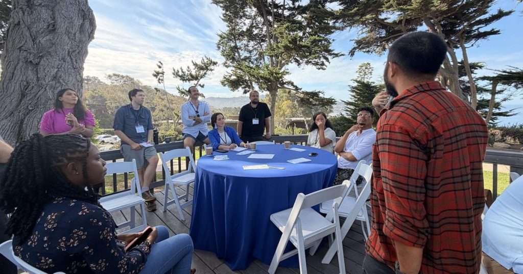 The Deep Ocean Collective Solution Accelerator workshop brought together global leaders in research, technology, and policy to tackle four challenges facing deep-sea science and conservation. (Image credit: Amy West, MBARI)