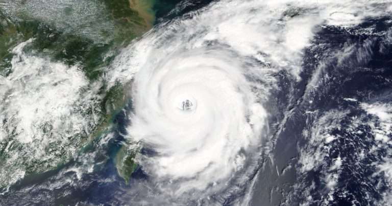Typhoon Talim is heading towards China and Taiwan