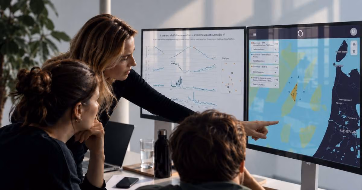 Ecowende Opens North Sea Ecological Data from Hollandse Kust West Wind Farm