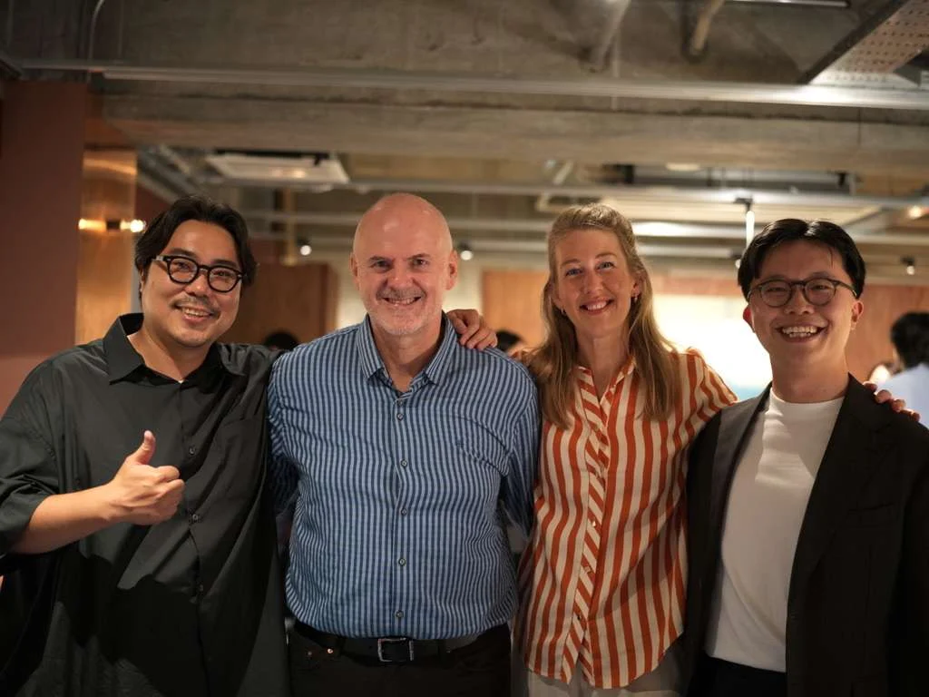 From left to right：Shunji Murakami (CEO,UMITO Partners), Wayne Murphy (Co-Founder & Partner, Hatch Blue), Tanja Hoel (Managing Director - Consulting, Hatch Blue), Benedict Tan (Program Director, Hatch Blue). (Image credit: Hatch Blue)