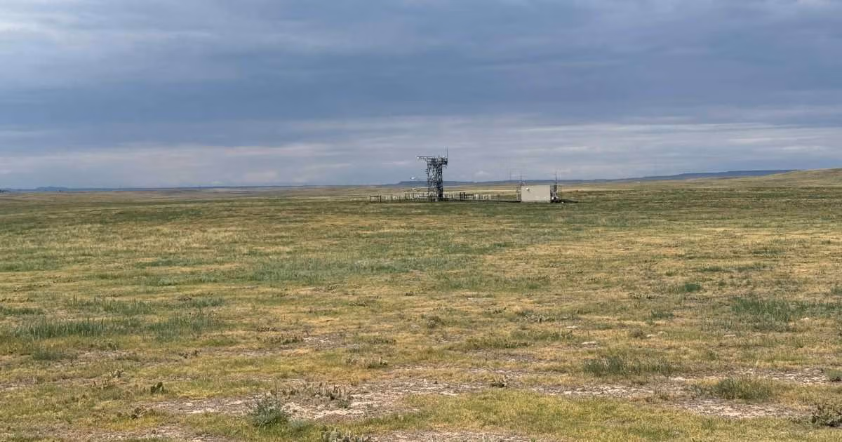 An NSF-funded NEON site in Colorado recently hosted distributed acoustic sensing and telemetered seismic stations. (Image credit: Subsea Data Systems)