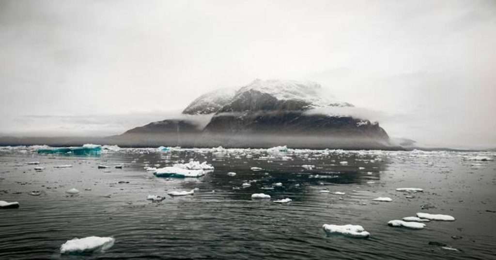 Clouds over icebergs in Nuup Kangerlua, Greenland. (Image credit: Samuel Chua)