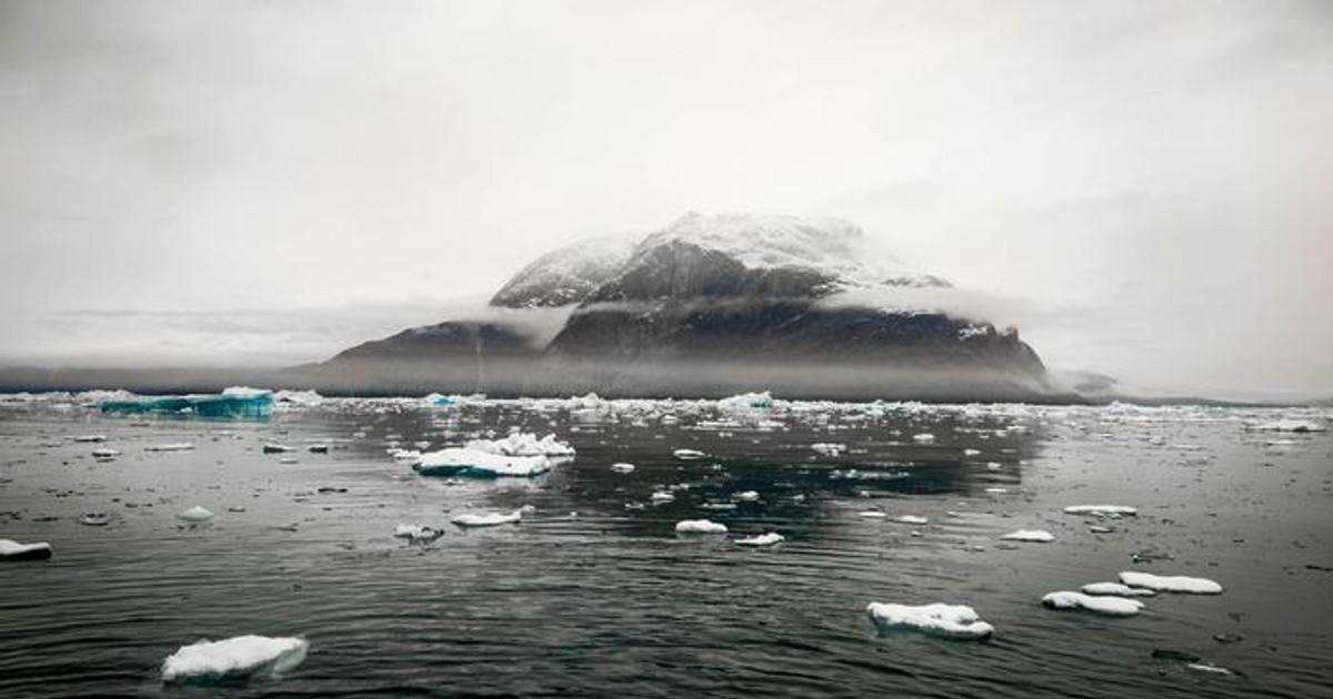Clouds over icebergs in Nuup Kangerlua, Greenland. (Image credit: Samuel Chua)