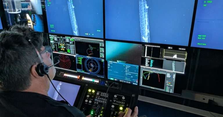 Led by Senior Scientist Steven Haddock, MBARI’s Biodiversity and Biooptics Team works with international collaborators to study the biodiversity of gelatinous animals. (Image credit: Kyra Schlining, MBARI)